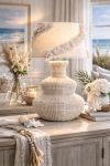 Lampa stołowa Coastal Residence biała 4