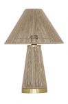 Lampa stołowa Corfu z rattanu boho - Item International 1
