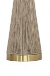 Lampa stołowa Corfu z rattanu boho - Item International 4