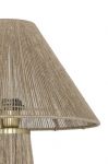 Lampa stołowa Corfu z rattanu boho - Item International 3