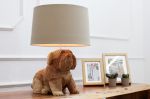 Lampa stołowa Dog drewniana  - Invicta Interior 2