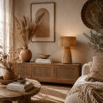 Lampa stołowa Dream z rafii - Item International 2