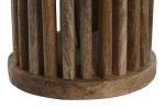Lampa stołowa drewniana z lamelami 72 cm 6