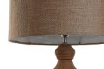 Lampa stołowa Elegant z drewna mango 86 cm 3