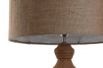 Lampa stołowa Elegant z drewna mango 86 cm - Item International 3