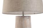 Lampa stołowa Elegant z drewna mango  3