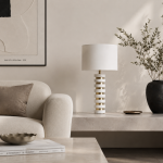 Lampa stołowa Elegantare marmur - Item International 2