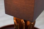 Lampa stołowa Euphoria brązowa - Invicta Interior 6