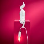 Lampa stołowa Kot Chichi biały - Werner Voss 1