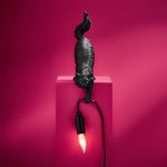 Lampa stołowa Kot Chichi czarny  - Werner Voss 1