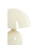 Lampa stołowa Mushroom biała creme 35 cm 3