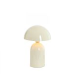 Lampa stołowa Mushroom biała creme 35 cm 2