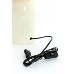 Lampa stołowa Mushroom biała creme 48 cm 5