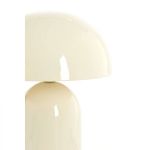 Lampa stołowa Mushroom biała creme 48 cm 3