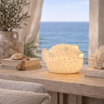 Lampa stołowa Ocean Sculptura Puffer 2