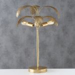 Lampa stołowa Palma złota - Boltze 6