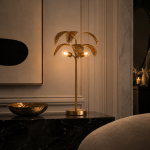 Lampa stołowa Palma złota - Boltze 2