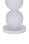 Lampa stołowa Pearl white - Item International 4