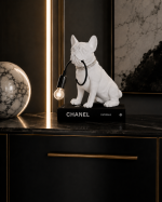 Lampa stołowa pies French Bulldog  - Item International 2