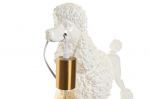 Lampa stołowa Pudel biała - Item International 4