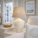 Lampa stołowa Seaside Residence biała 2