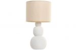 Lampa stołowa Soft Stones biała - Item International 1