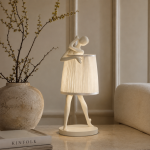 Lampa stołowa Tancerka biała - Item International 2