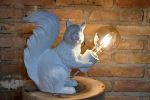 Lampa stołowa Wiewiórka biała - Item International 6