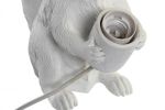 Lampa stołowa Wiewiórka biała - Item International 4