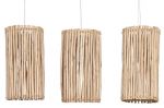 Lampa sufitowa 3 drewniana z eukaliptusa - Item International 3