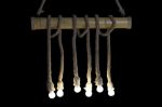 Lampa sufitowa Bamboo boho 6  - Item International 2
