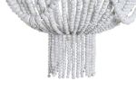 Lampa sufitowa Boho z drewnianymi perłami 78 cm  - Item International 3