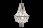 Lampa sufitowa Boho z drewnianymi perłami 60 cm 5