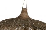 Lampa sufitowa boho z włókien naturalnych 100 cm - Light & Living 4