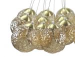 Lampa sufitowa Crystal gold balls - Item International 4