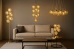 Lampa sufitowa Crystal gold balls 63 cm - Item International 3