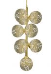 Lampa sufitowa Crystal gold balls 63 cm - Item International 1