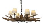 Lampa sufitowa drewniana Gałęzie 130 cm 4
