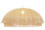 Lampa sufitowa jutowa 80 cm - Item International 2