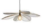 Lampa sufitowa Leaf złota 2