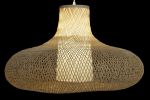 Lampa sufitowa Mushroom bambusowa 3