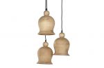 Lampa sufitowa Nara z drewna mango - Item International 4