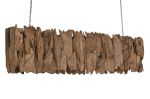 Lampa sufitowa z drewna teak 160 cm - Light & Living 1