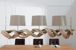 Lampa Vigine drewno z recyklingu  - Invicta Interior 4