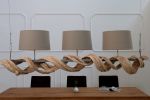 Lampa Vigine drewno z recyklingu  - Invicta Interior 6