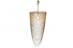 Lampa wisząca Chain Elegance złota 98 cm - Item International 1
