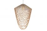Lampa wisząca Drewniane Perły 100 cm  1