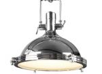 Lampa wisząca Industrial 45 cm chrom  - Invicta Interior 1