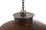 Lampa wisząca okrągła Iron rdza - Item International 5