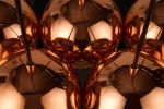 Lampa wisząca Perlotta różowe złoto - Invicta Interior 8